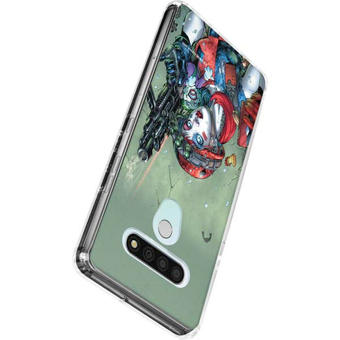DC Comics Harley Quinn Little Black Book Cover#47 New 52 Art by Jim Lee LG Stylo 6 Clear Case