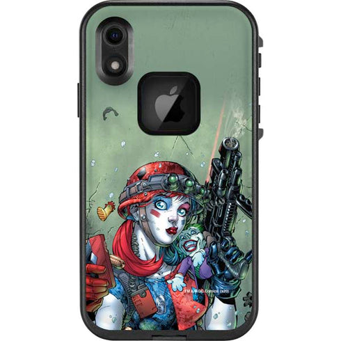 DC Comics Harley Quinn Little Black Book Cover#47 New 52 Art by Jim Lee LifeProof Fre iPhone Skin