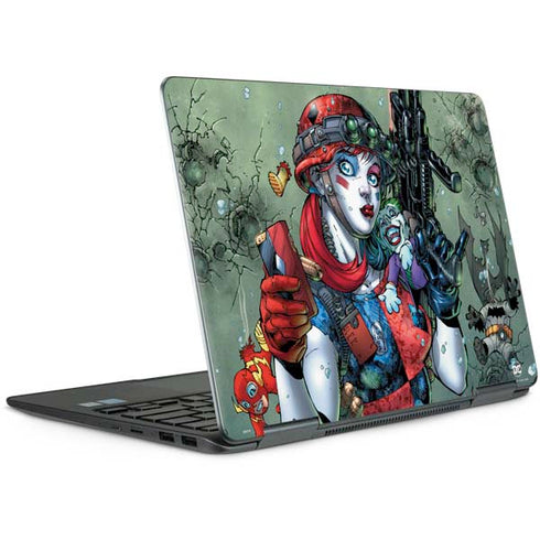 DC Comics Harley Quinn Little Black Book Cover#47 New 52 Art by Jim Lee Notebook 9 Pro 13in (2017) Skin