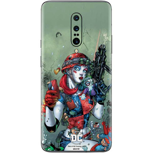 DC Comics Harley Quinn Little Black Book Cover#47 New 52 Art by Jim Lee OnePlus 7 Pro Skin