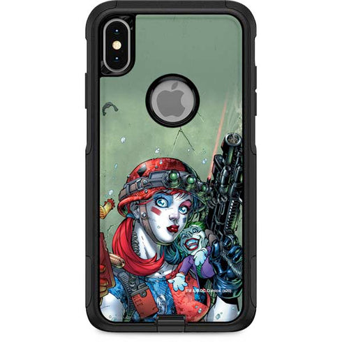DC Comics Harley Quinn Little Black Book Cover#47 New 52 Art by Jim Lee Otterbox Commuter iPhone Skin