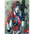 DC Comics Harley Quinn Little Black Book Cover#47 New 52 Art by Jim Lee PS5 Console Skin