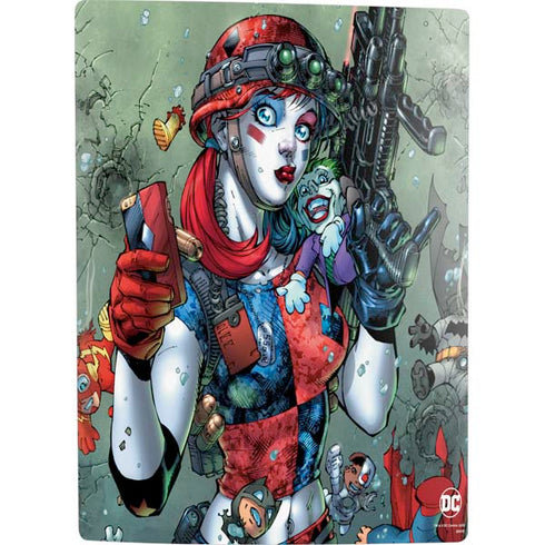 DC Comics Harley Quinn Little Black Book Cover#47 New 52 Art by Jim Lee PS5 Digital Edition Bundle Skin