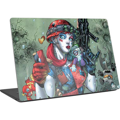DC Comics Harley Quinn Little Black Book Cover#47 New 52 Art by Jim Lee Surface Laptop 4 15in Skin