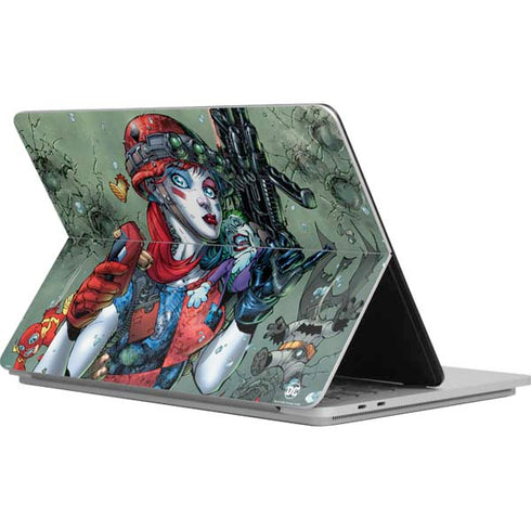 DC Comics Harley Quinn Little Black Book Cover#47 New 52 Art by Jim Lee Surface Laptop Studio Skin