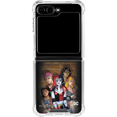 DC Comics Harley Quinn HC #10 New 52 Cover Galaxy Z Flip5 5G Clear Case
