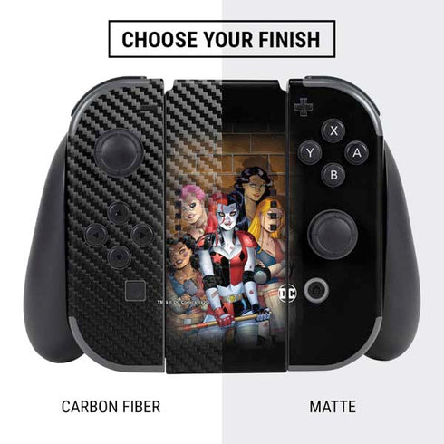 DC Comics Harley Quinn HC #10 New 52 Cover Nintendo Switch Bundle Skin