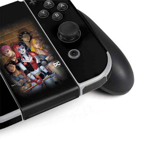 DC Comics Harley Quinn HC #10 New 52 Cover Nintendo Switch OLED (2021) Skin