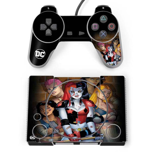 DC Comics Harley Quinn HC #10 New 52 Cover PlayStation Classic Bundle Skin