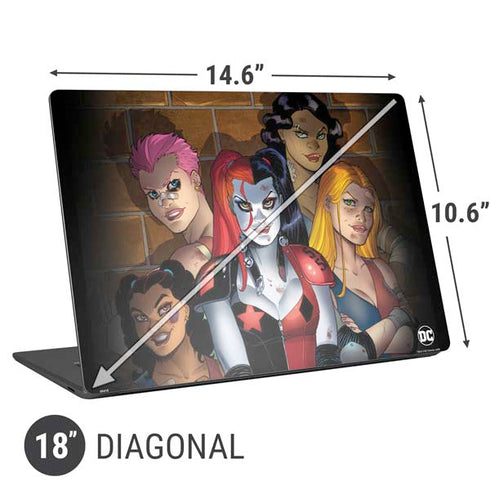 DC Comics Harley Quinn HC #10 New 52 Cover Universal Laptop 18in (14.6 x 10.6in) Skin
