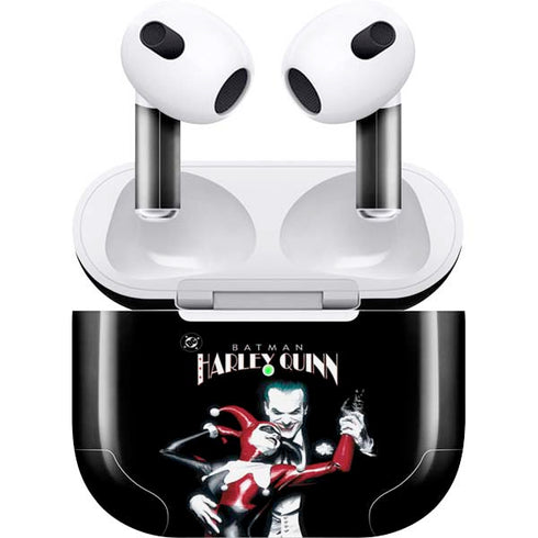DC Comics The Joker Batman: Harley Quinn Cover #1 Art by Alex Ross. Piece Also known as Tango with Evil Apple AirPods (3rd Gen 2021) Skin