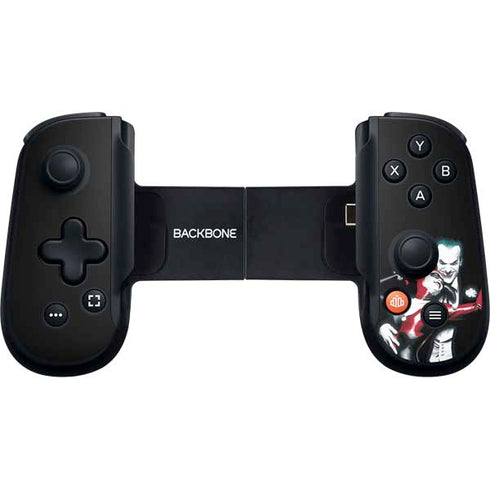 DC Comics The Joker Batman: Harley Quinn Cover #1 Art by Alex Ross. Piece Also known as Tango with Evil Backbone One for iPhone Game Controller Skin