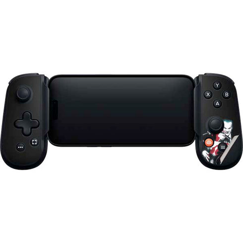 DC Comics The Joker Batman: Harley Quinn Cover #1 Art by Alex Ross. Piece Also known as Tango with Evil Backbone One for iPhone Game Controller Skin