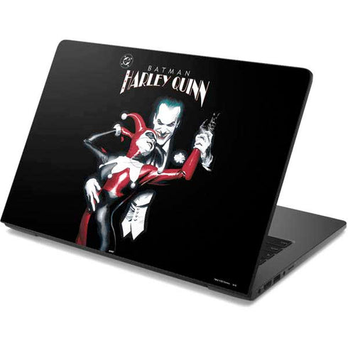 DC Comics The Joker Batman: Harley Quinn Cover #1 Art by Alex Ross. Piece Also known as Tango with Evil Dell Chromebook Skin