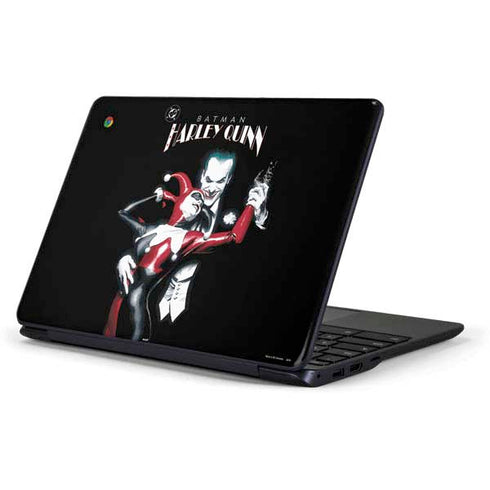 DC Comics The Joker Batman: Harley Quinn Cover #1 Art by Alex Ross. Piece Also known as Tango with Evil Samsung Chromebook Skin