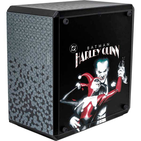 DC Comics The Joker Batman: Harley Quinn Cover #1 Art by Alex Ross. Piece Also known as Tango with Evil Cooler Master MasterBox Q300L Mini Tower Skin