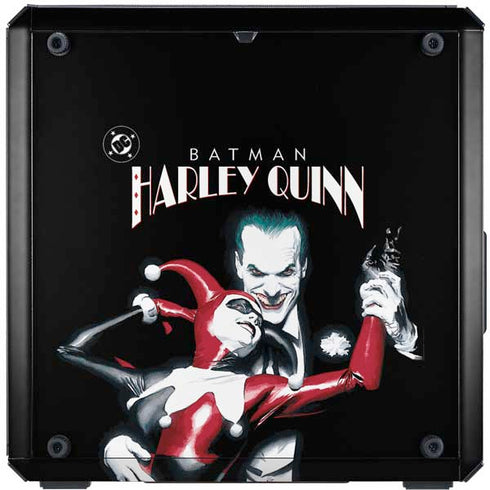 DC Comics The Joker Batman: Harley Quinn Cover #1 Art by Alex Ross. Piece Also known as Tango with Evil Cooler Master MasterBox Q300L Mini Tower Skin