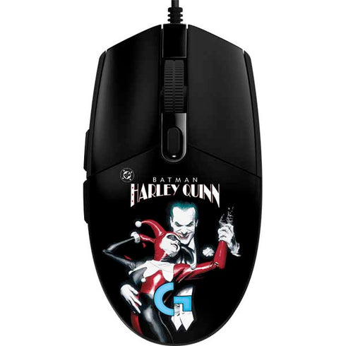 DC Comics The Joker Batman: Harley Quinn Cover #1 Art by Alex Ross. Piece Also known as Tango with Evil G203 Prodigy RGB Wired Gaming Mouse Skin