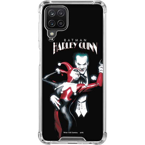 DC Comics The Joker Batman: Harley Quinn Cover #1 Art by Alex Ross. Piece Also known as Tango with Evil Galaxy A12 Clear Case