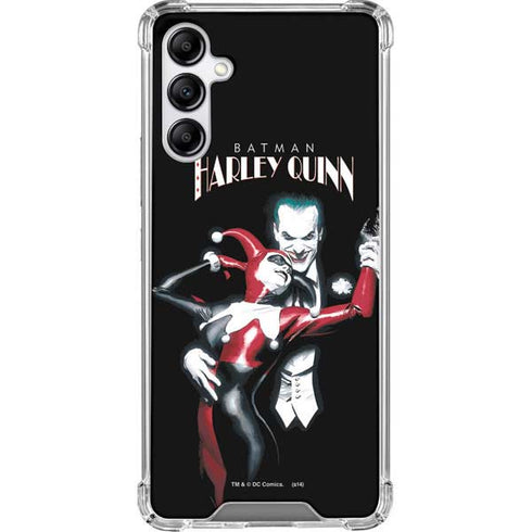 DC Comics The Joker Batman: Harley Quinn Cover #1 Art by Alex Ross. Piece Also known as Tango with Evil Galaxy A14 5G Clear Case