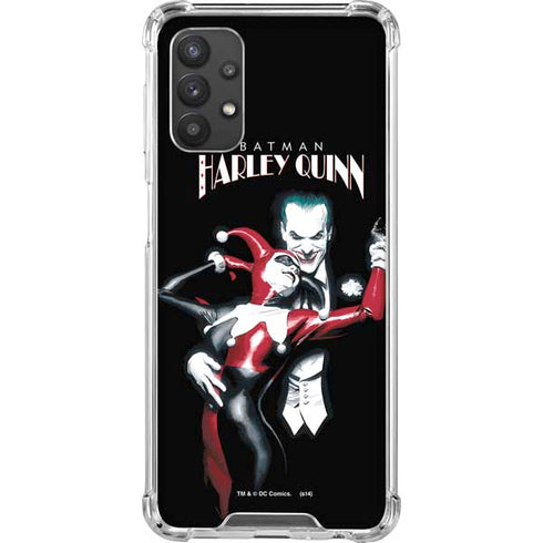 DC Comics The Joker Batman: Harley Quinn Cover #1 Art by Alex Ross. Piece Also known as Tango with Evil Galaxy A32 5G Clear Case