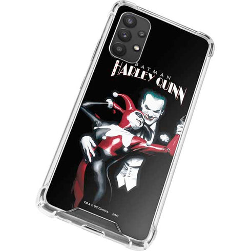 DC Comics The Joker Batman: Harley Quinn Cover #1 Art by Alex Ross. Piece Also known as Tango with Evil Galaxy A32 5G Clear Case
