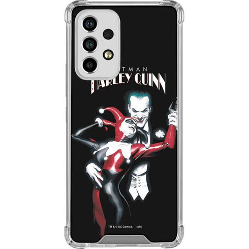 DC Comics The Joker Batman: Harley Quinn Cover #1 Art by Alex Ross. Piece Also known as Tango with Evil Galaxy A53 5G Clear Case