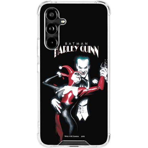 DC Comics The Joker Batman: Harley Quinn Cover #1 Art by Alex Ross. Piece Also known as Tango with Evil Galaxy A54 5G Clear Case