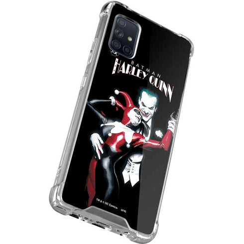 DC Comics The Joker Batman: Harley Quinn Cover #1 Art by Alex Ross. Piece Also known as Tango with Evil Galaxy A71 5G Clear Case