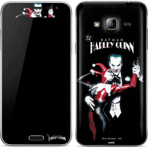 DC Comics The Joker Batman: Harley Quinn Cover #1 Art by Alex Ross. Piece Also known as Tango with Evil Galaxy J3 Skin