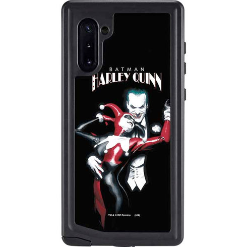 DC Comics The Joker Batman: Harley Quinn Cover #1 Art by Alex Ross. Piece Also known as Tango with Evil Galaxy Note 10 Waterproof Case