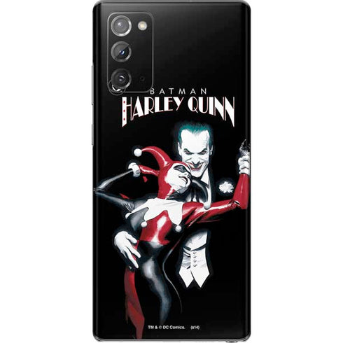 DC Comics The Joker Batman: Harley Quinn Cover #1 Art by Alex Ross. Piece Also known as Tango with Evil Galaxy Note20 5G Skin