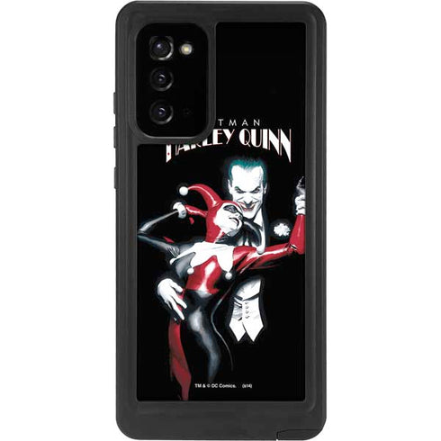 DC Comics The Joker Batman: Harley Quinn Cover #1 Art by Alex Ross. Piece Also known as Tango with Evil Galaxy Note20 5G Waterproof Case