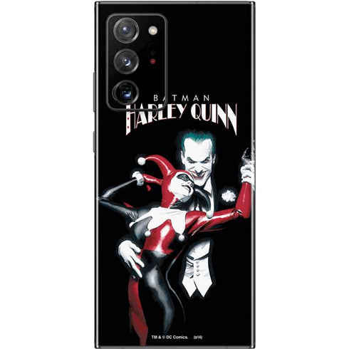 DC Comics The Joker Batman: Harley Quinn Cover #1 Art by Alex Ross. Piece Also known as Tango with Evil Galaxy Note20 Ultra 5G Skin