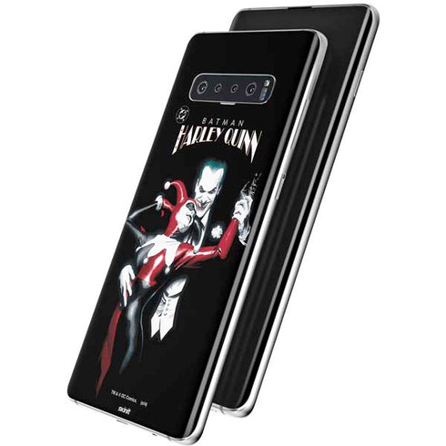 DC Comics The Joker Batman: Harley Quinn Cover #1 Art by Alex Ross. Piece Also known as Tango with Evil Galaxy S10 Plus Skin