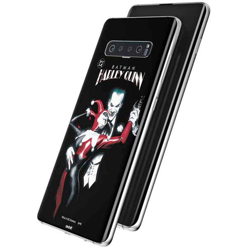 DC Comics The Joker Batman: Harley Quinn Cover #1 Art by Alex Ross. Piece Also known as Tango with Evil Galaxy S10 Skin