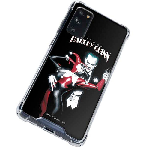 DC Comics The Joker Batman: Harley Quinn Cover #1 Art by Alex Ross. Piece Also known as Tango with Evil Galaxy S20 FE Clear Case