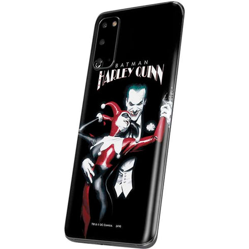 DC Comics The Joker Batman: Harley Quinn Cover #1 Art by Alex Ross. Piece Also known as Tango with Evil Galaxy S20 Skin