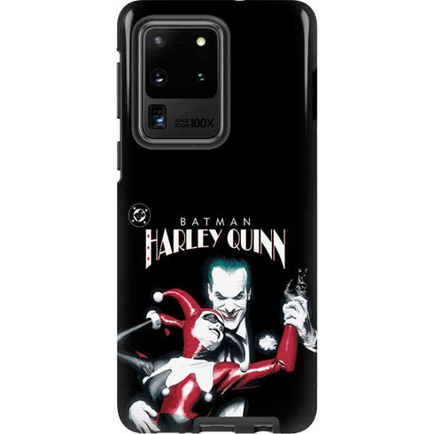 DC Comics The Joker Batman: Harley Quinn Cover #1 Art by Alex Ross. Piece Also known as Tango with Evil Galaxy S20 Ultra 5G Pro Case