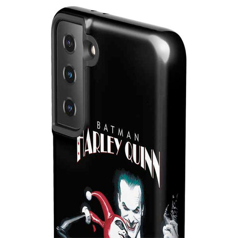 DC Comics The Joker Batman: Harley Quinn Cover #1 Art by Alex Ross. Piece Also known as Tango with Evil Galaxy S21 Plus 5G Pro Case