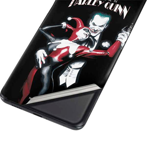 DC Comics The Joker Batman: Harley Quinn Cover #1 Art by Alex Ross. Piece Also known as Tango with Evil Galaxy S21 Ultra 5G Skin