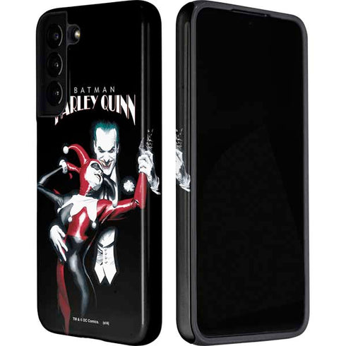 DC Comics The Joker Batman: Harley Quinn Cover #1 Art by Alex Ross. Piece Also known as Tango with Evil Galaxy S22 Plus Pro Case