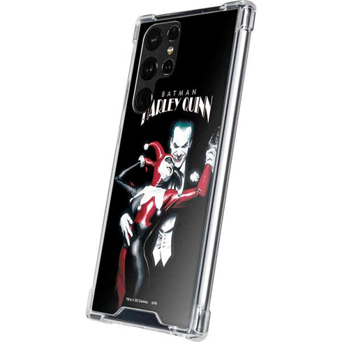 DC Comics The Joker Batman: Harley Quinn Cover #1 Art by Alex Ross. Piece Also known as Tango with Evil Galaxy S22 Ultra Clear Case