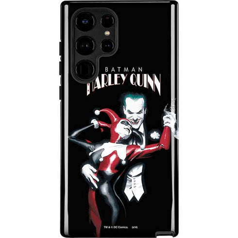 DC Comics The Joker Batman: Harley Quinn Cover #1 Art by Alex Ross. Piece Also known as Tango with Evil Galaxy S22 Ultra Pro Case