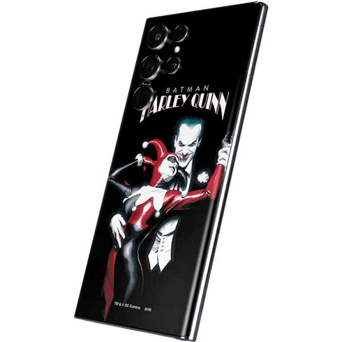 DC Comics The Joker Batman: Harley Quinn Cover #1 Art by Alex Ross. Piece Also known as Tango with Evil Galaxy S22 Ultra Skin