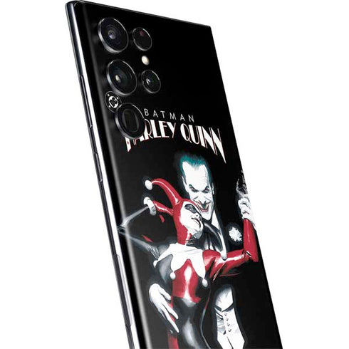 DC Comics The Joker Batman: Harley Quinn Cover #1 Art by Alex Ross. Piece Also known as Tango with Evil Galaxy S22 Ultra Skin