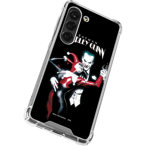 DC Comics The Joker Batman: Harley Quinn Cover #1 Art by Alex Ross. Piece Also known as Tango with Evil Galaxy S23 Clear Case