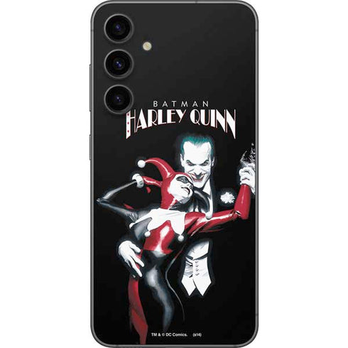 DC Comics The Joker Batman: Harley Quinn Cover #1 Art by Alex Ross. Piece Also known as Tango with Evil Galaxy S23 FE Skin