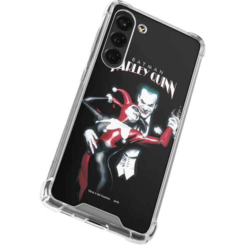 DC Comics The Joker Batman: Harley Quinn Cover #1 Art by Alex Ross. Piece Also known as Tango with Evil Galaxy S23 Plus Clear Case
