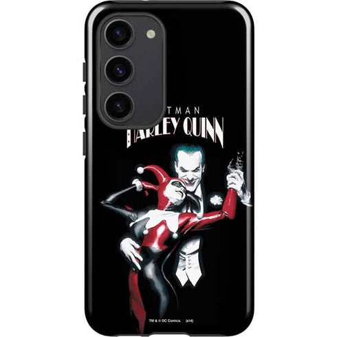 DC Comics The Joker Batman: Harley Quinn Cover #1 Art by Alex Ross. Piece Also known as Tango with Evil Galaxy S23 Pro Case